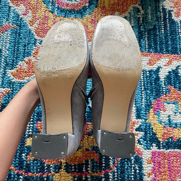 Maryam Nassir Zadeh Blue Suede Ankle Boots - Picture 4 of 4